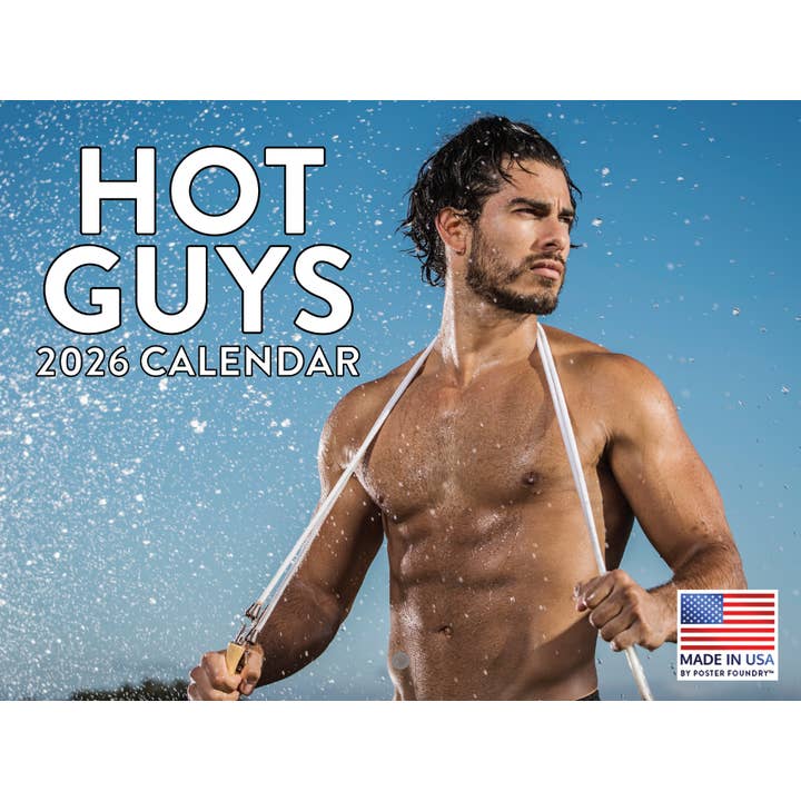 Calendrier Mur Hot Guy 2026 pour la vente par 2026 Calendars