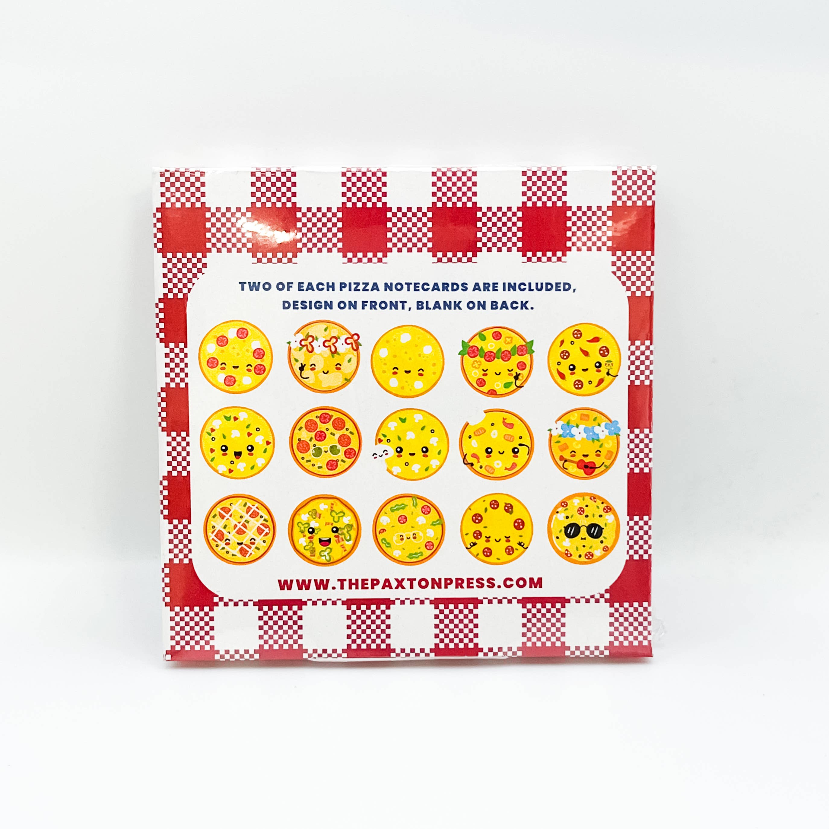 The Paxton Press - Wholesale Stationery/Notecard Set - Box of Pizza Notecards2