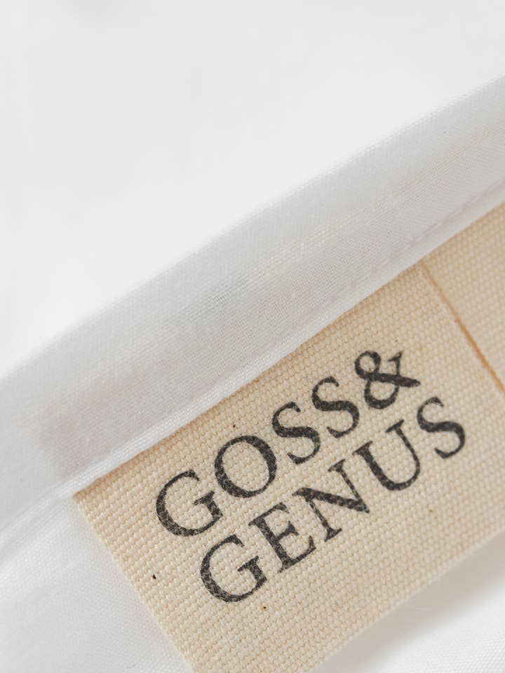 Relaxed Percale Deep Fitted Sheet for wholesale by Goss & Genus