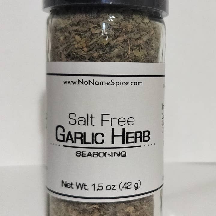 Assaisonnement aux herbes et à l'ail (sans sel) - 1,5 oz pour la vente par No Name Spice Co.