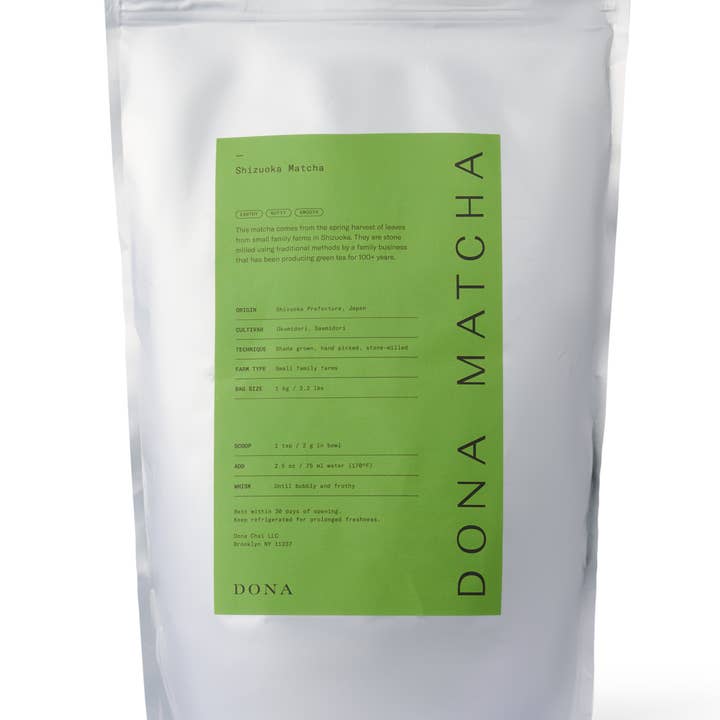 DONA - Wholesale Health/detox tea - First Flush Ceremonial Matcha2