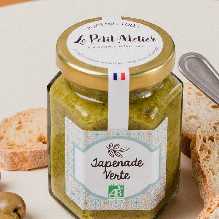 ORGANIC GREEN TAPENADE for wholesale by LE PETIT ATELIER