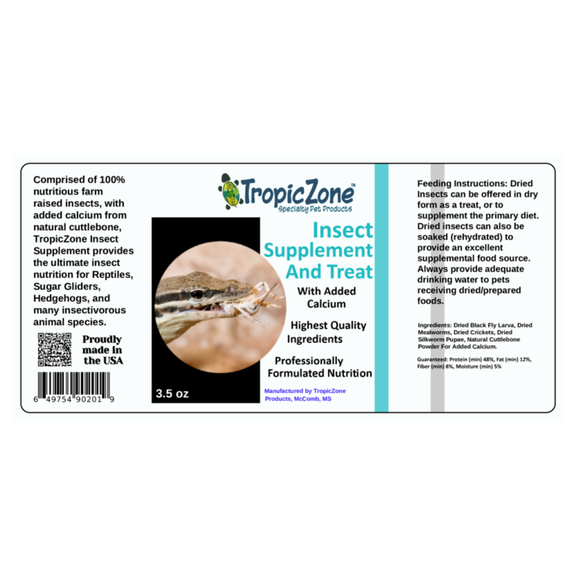 TropicZone - Wholesale Pet Supplement - Not Cat/Dog - TropicZone Insect Treat & Dietary Aide7