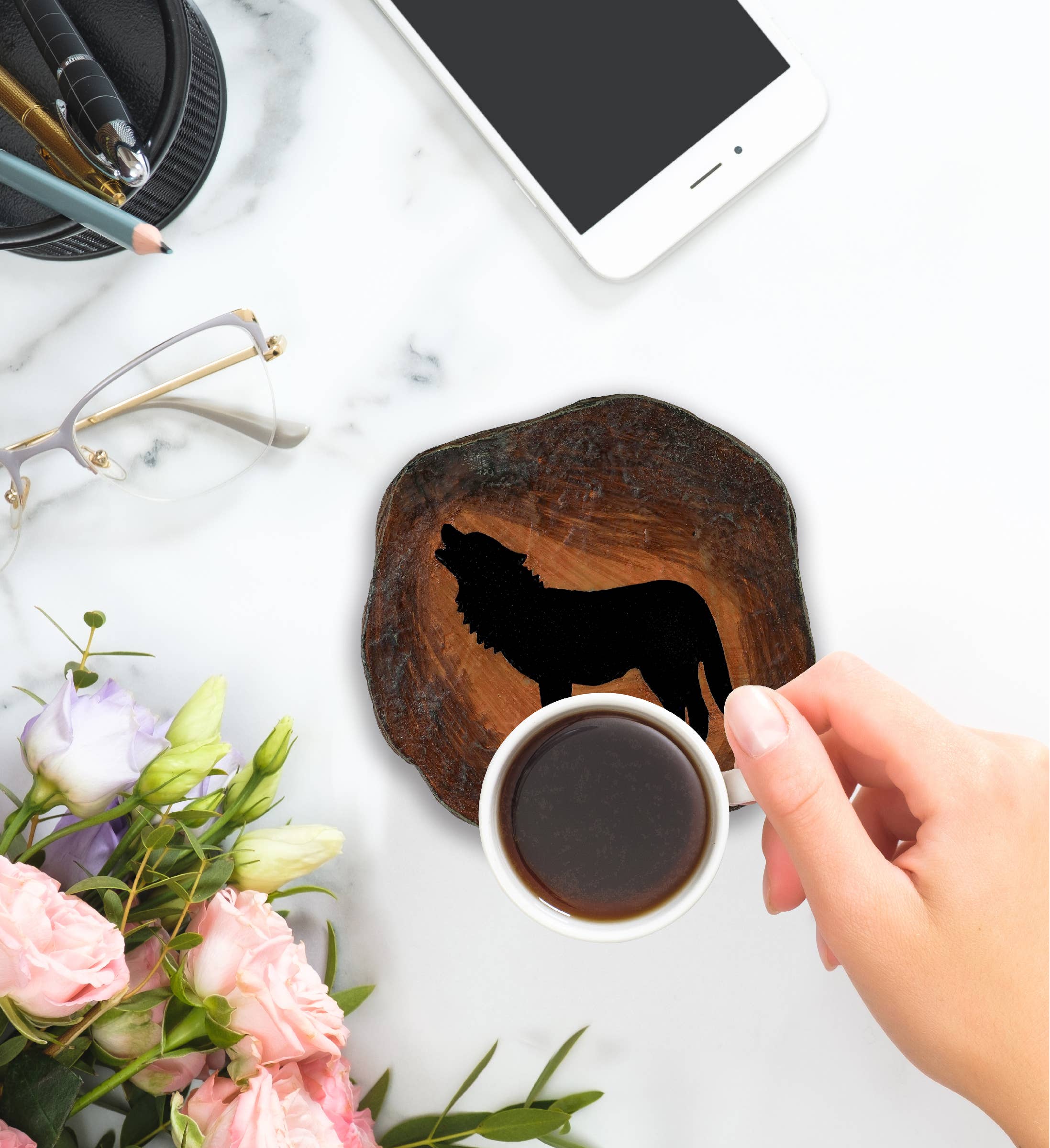 Cota Global - Wholesale Coasters - The Wild  - Coaster - Wolf6