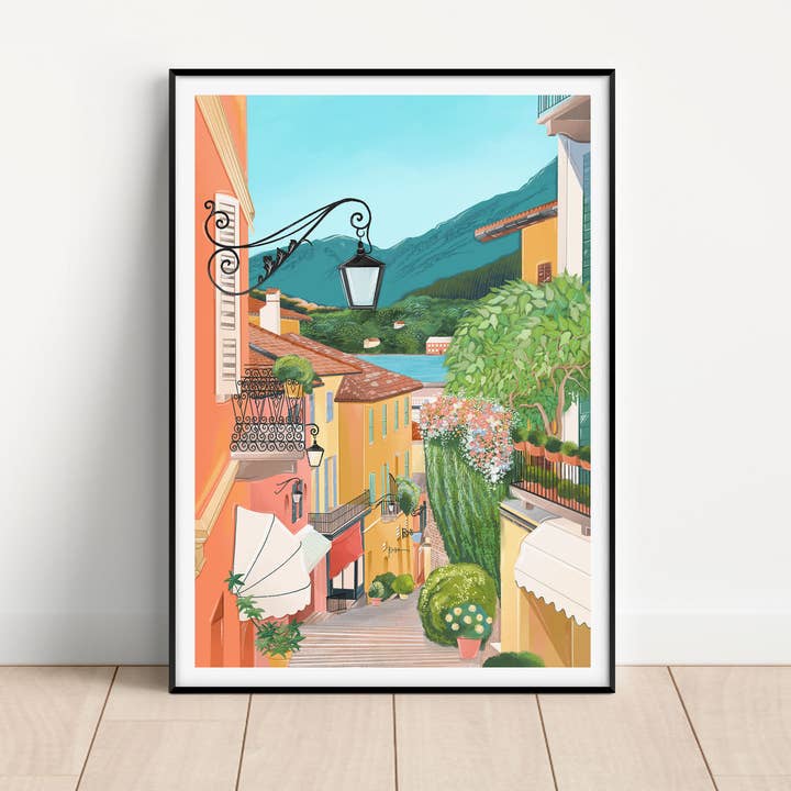 Simply, Katy - Wholesale Art Print - Lake Como Print1