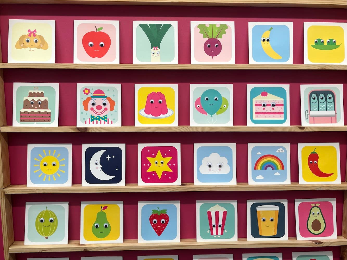 Stripey Cats Cards - Wholesale Birthday Card - Doughnut Card | Cake Card | Birthday Treat Card6