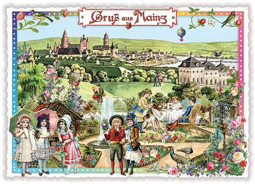 Actetre Deutschland Gmbh – Engroshandel Postkort – By postkort, Mainz (landskab), PK1150