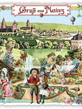 Cartão postal da cidade, Mainz (paisagem), PK115 por atacado de Actetre Deutschland Gmbh