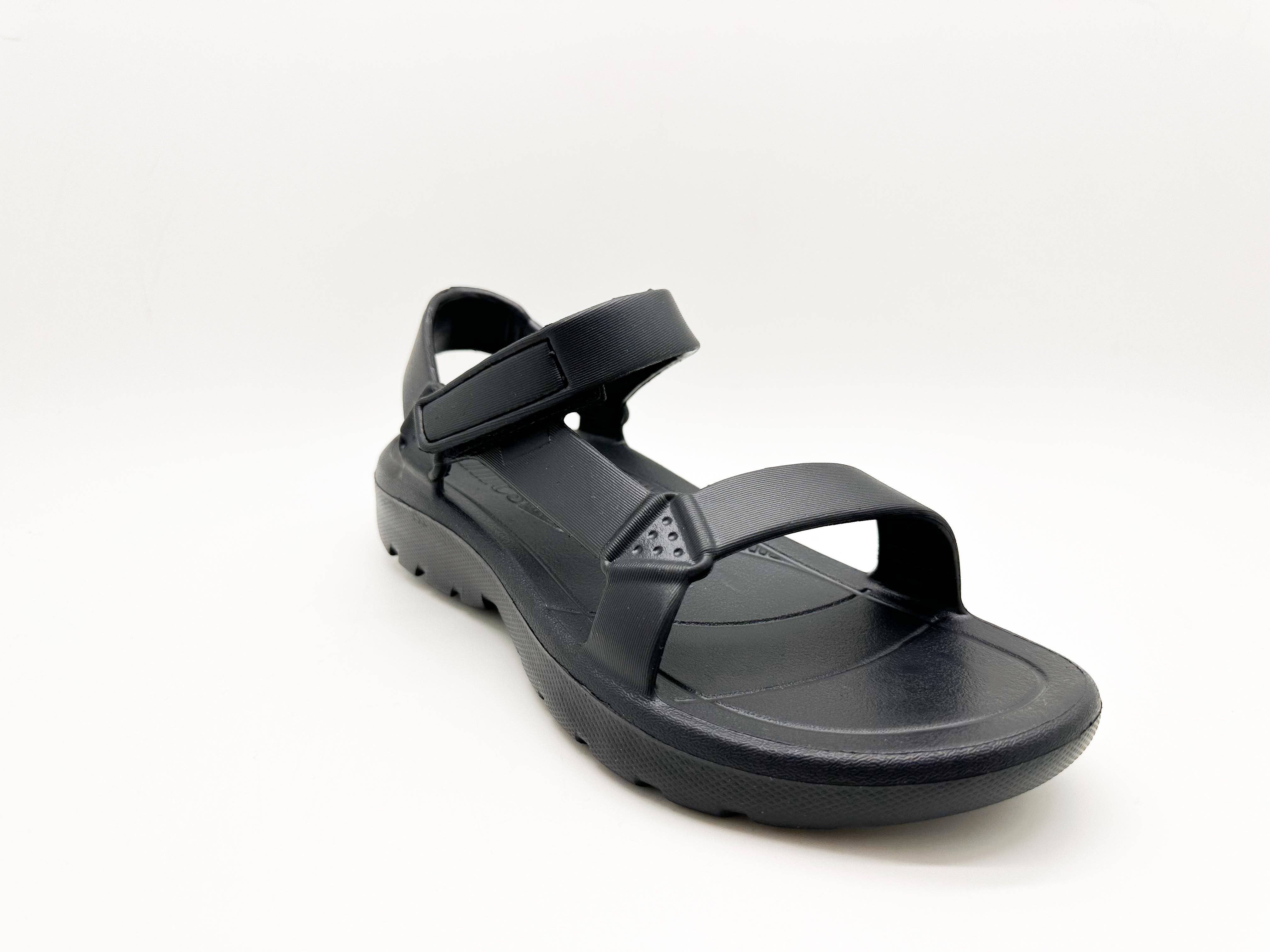 thies 1856 ® Ecofoam Trek Sandal vegan black waterproof for wholesale on Faire2