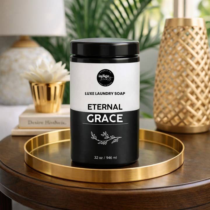 Eternal Grace Laundry Soap for wholesale by Indigo Scents Candle Co.