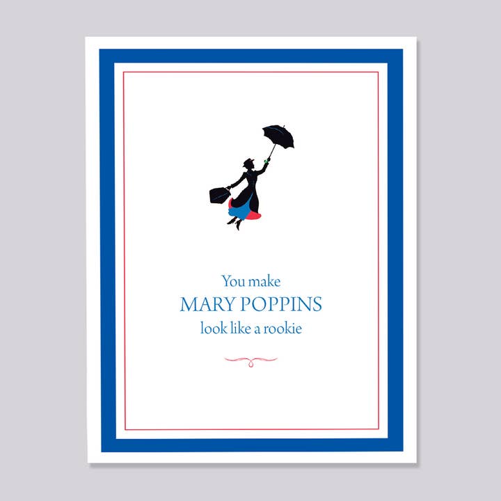 Cartão Mary Poppins por atacado de Design Corner