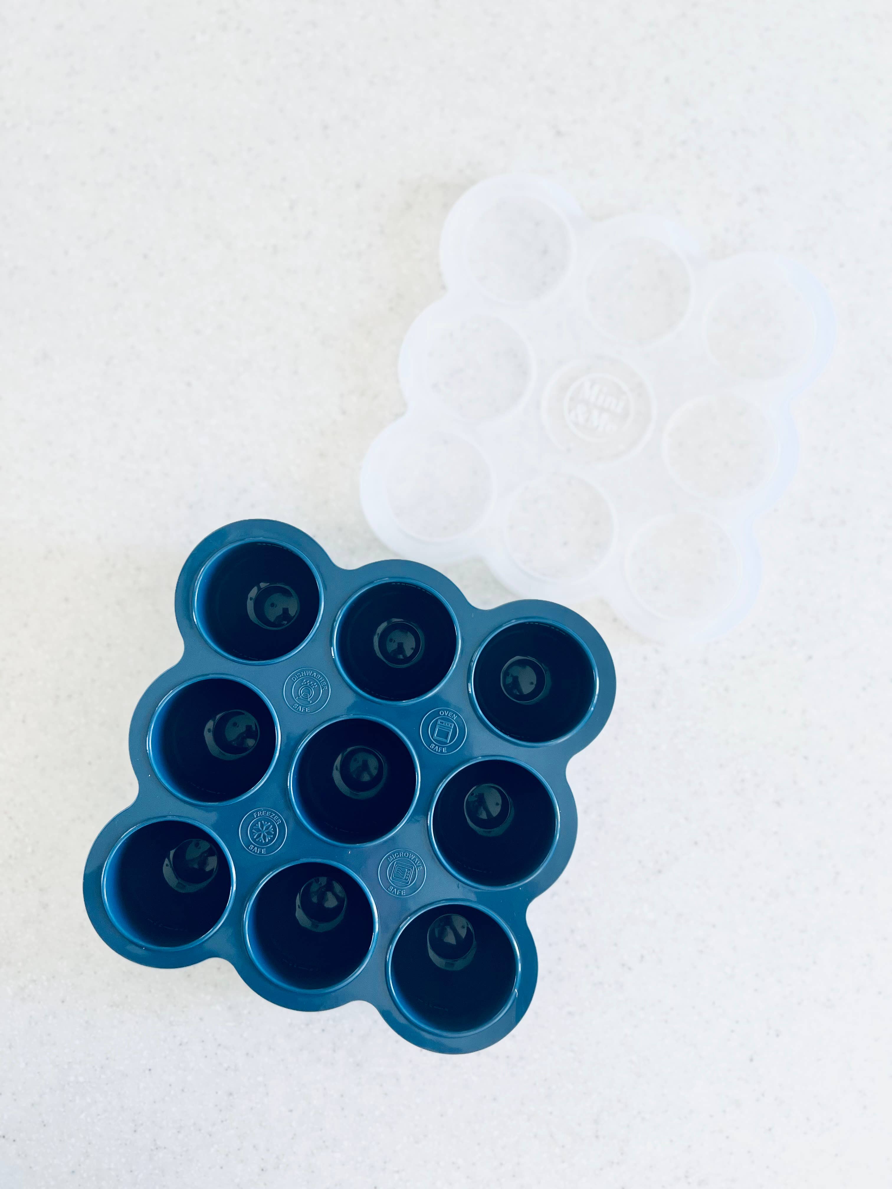 Cuddle Bug & Co - Wholesale Food storage container - Mini & Me Large Bake & Freeze Pods Blueberry2