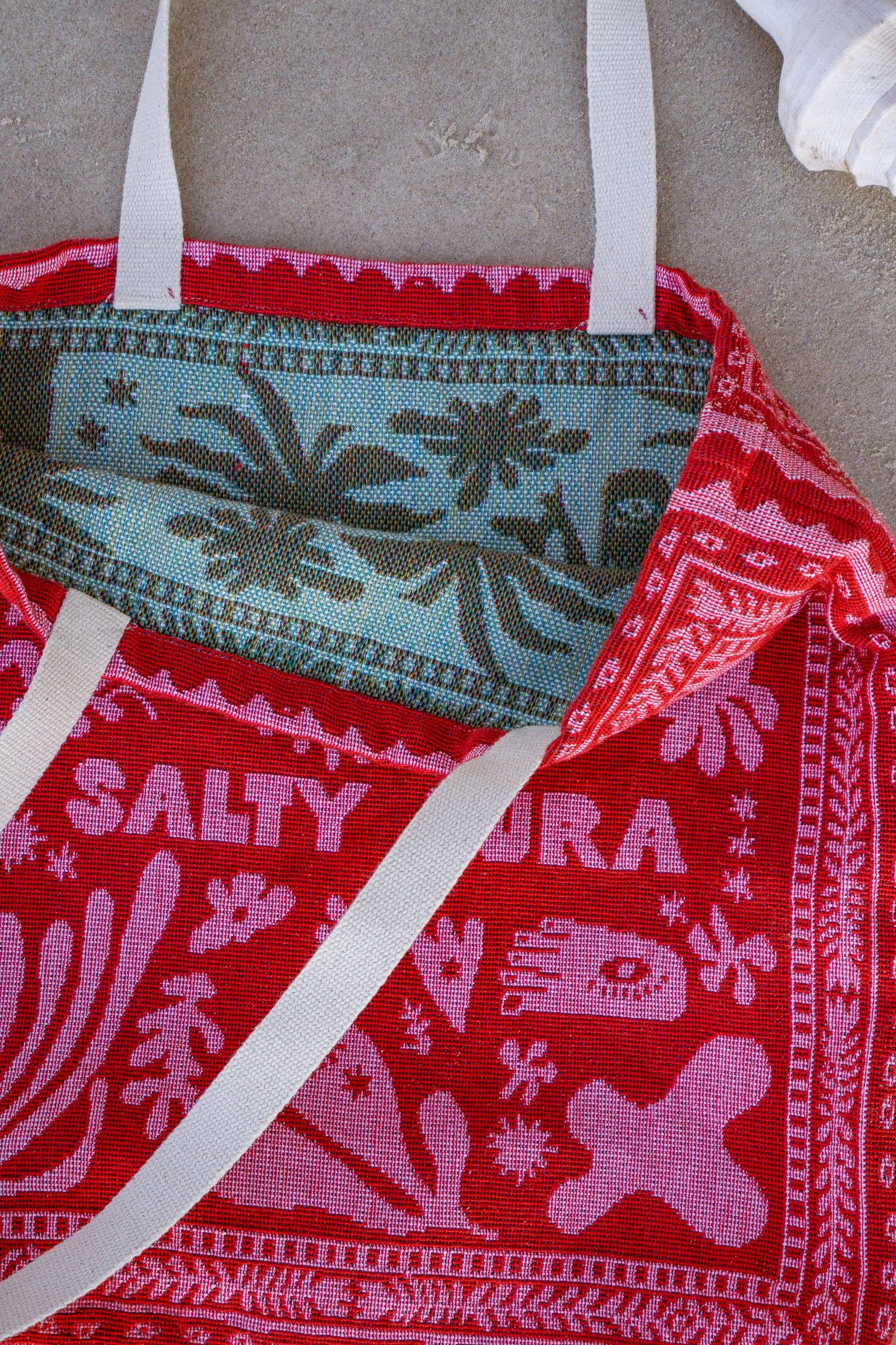 Salty Aura - Wholesale Tote Bag - Women's - The Red Solace Bag5