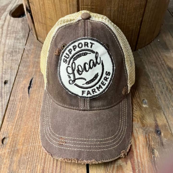 The Goat Stock - Wholesale Baseball Cap - Unisex - Support Local Farmers Hat