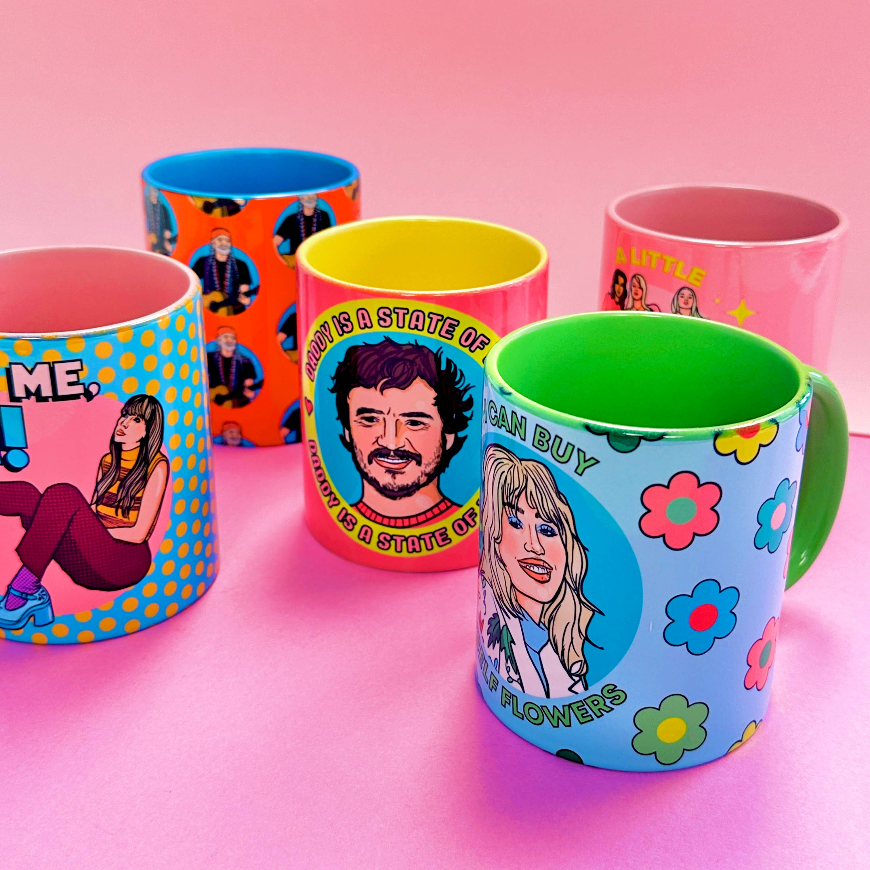 Studio Soph (We Pay Your Import Fees - We Ship DDP) - Wholesale Coffee Mug - Taylor It's Me Hi! Pink Mug3