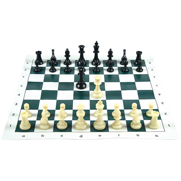 Chess Set in A Bag with Extra Queen for wholesale by Autruche