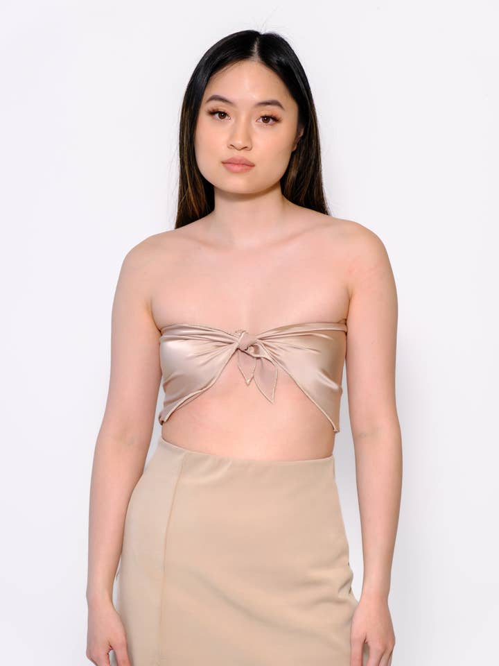 THE SCARF - CHAMPAGNE for wholesale by Her Muse