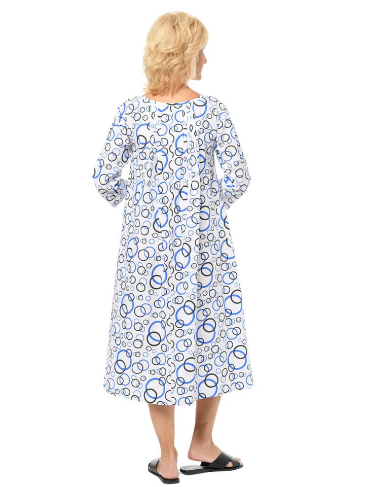 Tulip Clothing - Wholesale Jurk - Dames - CV49 Lexi-jurk in Blue Unity*1