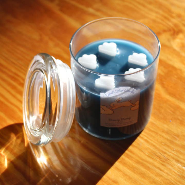 Sweet Star Candles - Wholesale Flameless Candle - Wickless Flameless Candle Breezy Bunny Scented | 14 oz2