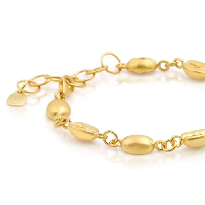 Cappuccino Gold Bracelet for wholesale by Van Peterson Designs