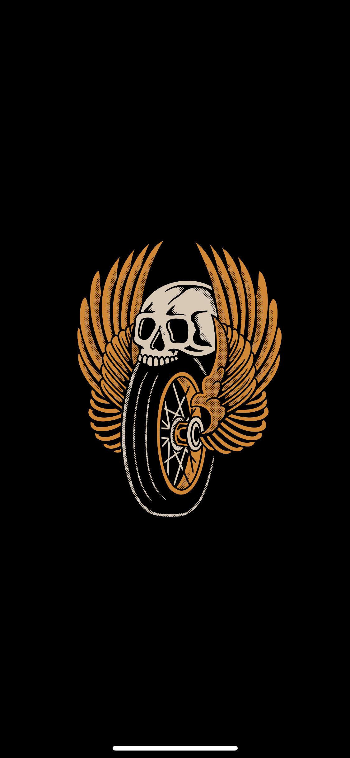 Iron And Ink Clothing Co - Wholesale Screen Printed T-Shirt - Unisex - New "Moto Skull" oversized heavy wt shirt- black acid wash2