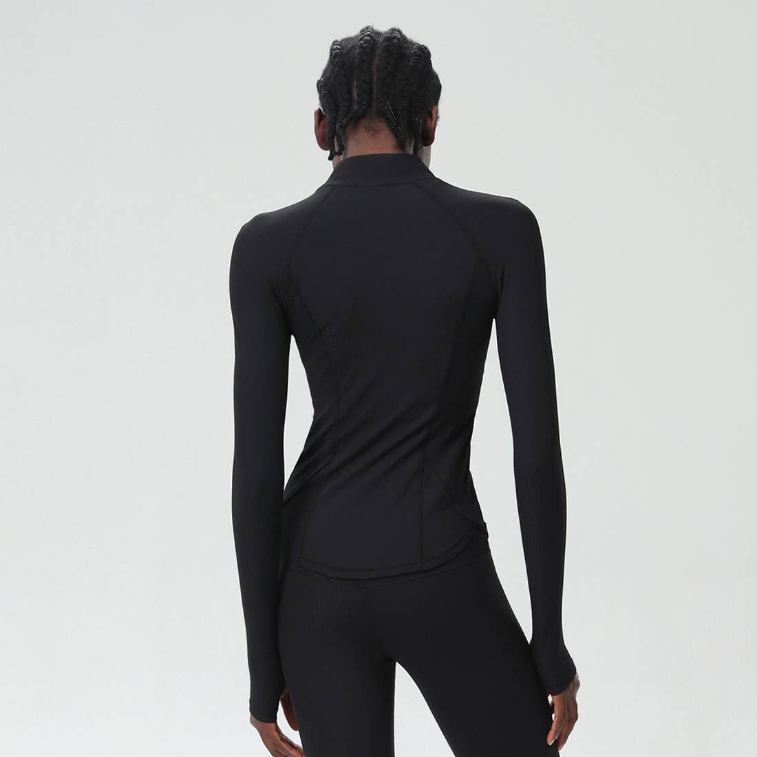 Sodalemon – wholesale Sportjacka - Dam – Damjacka med hög krage och midjeformande funktion för yoga och löpning1