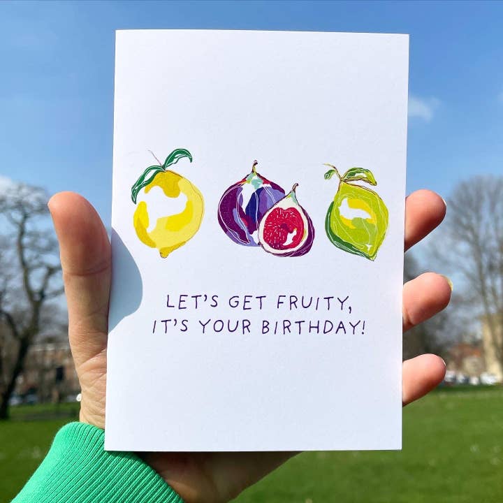 A6 LAD OS FÅ FRUGTAGTIG KORT for engroshandel hos Frank's Prints