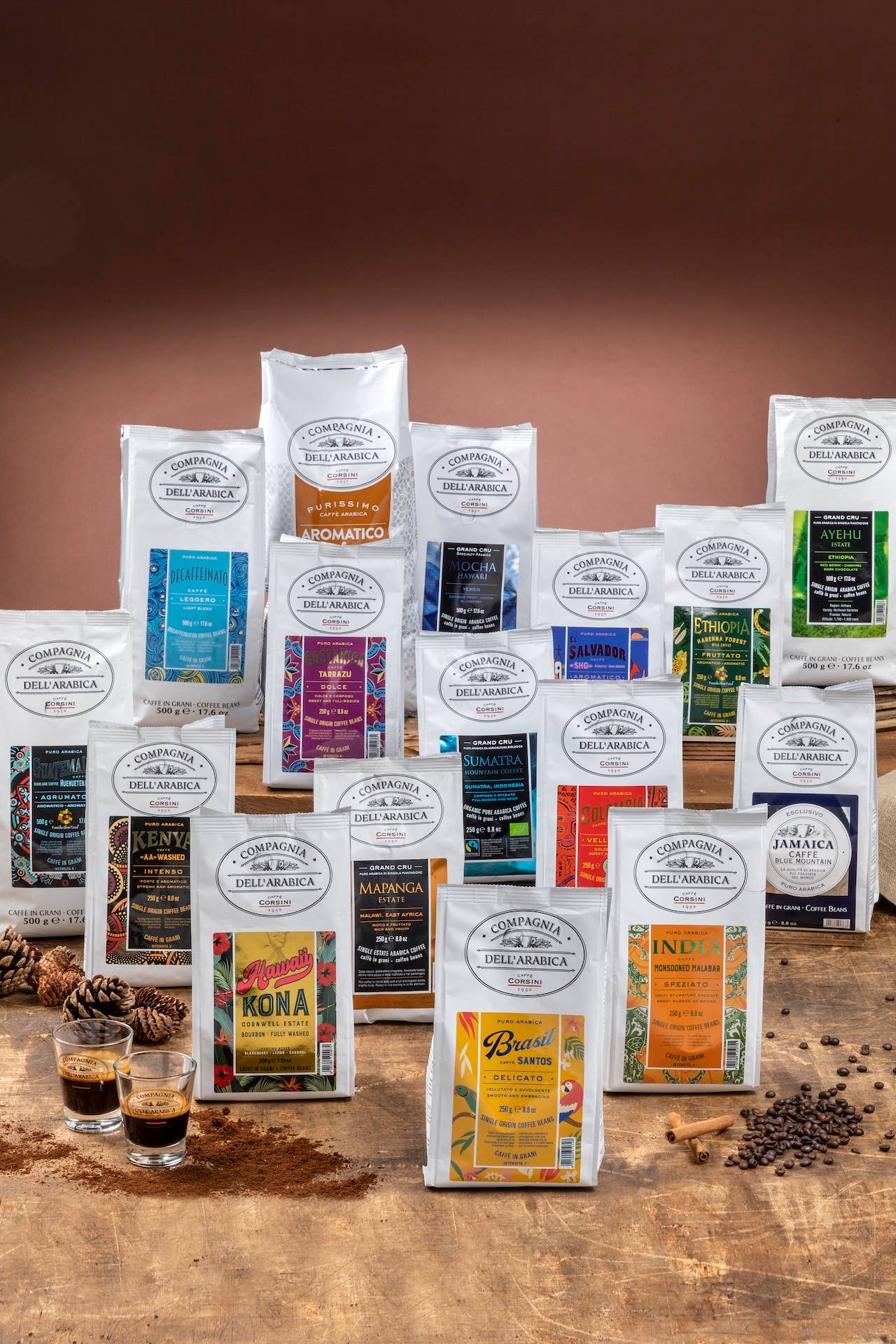 Caffè Corsini - Wholesale Coffee Beans - Coffee beans | Brasil Santos | 100% Arabica | 500g4