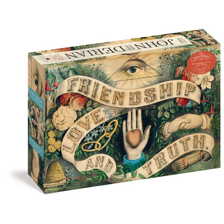 Hachette Book Group - Wholesale Puzzle - Adult - John Derian Friendship, Love, and Truth 1000-Piece Puzzle