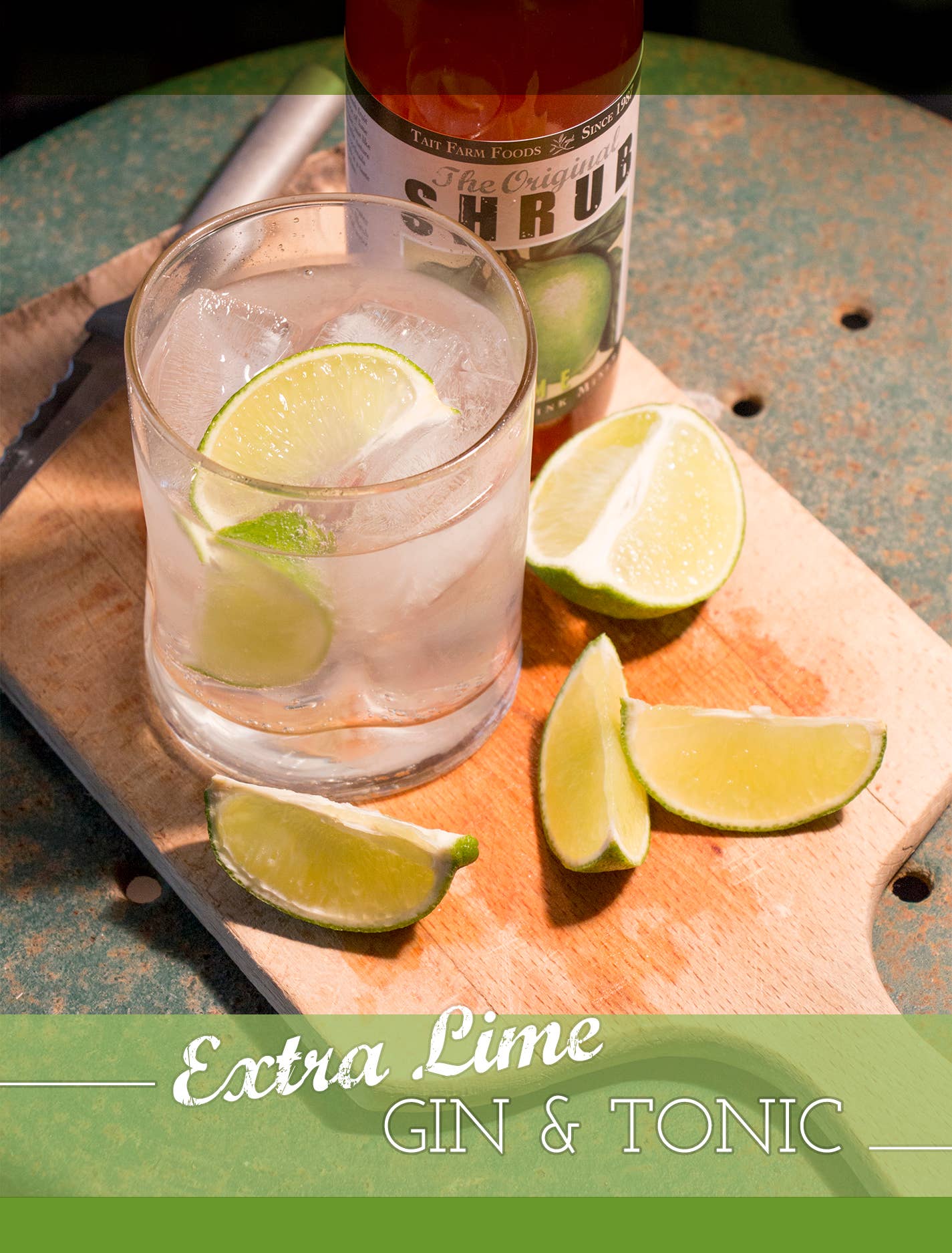 Tait Farm Foods - Vente Mélange/sirop pour cocktails - Arbuste à la lime4