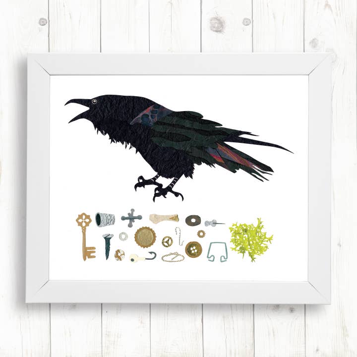 Tirage d'art Raven pour la vente par Whimsy Spot