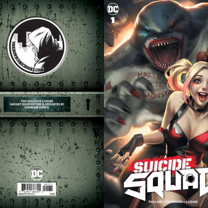Unknown Comics - Wholesale Comic Book - SUICIDE SQUAD #1 UNKNOWN COMICS EJIKURE EXCLUSIVE VAR (12/18/2019)1