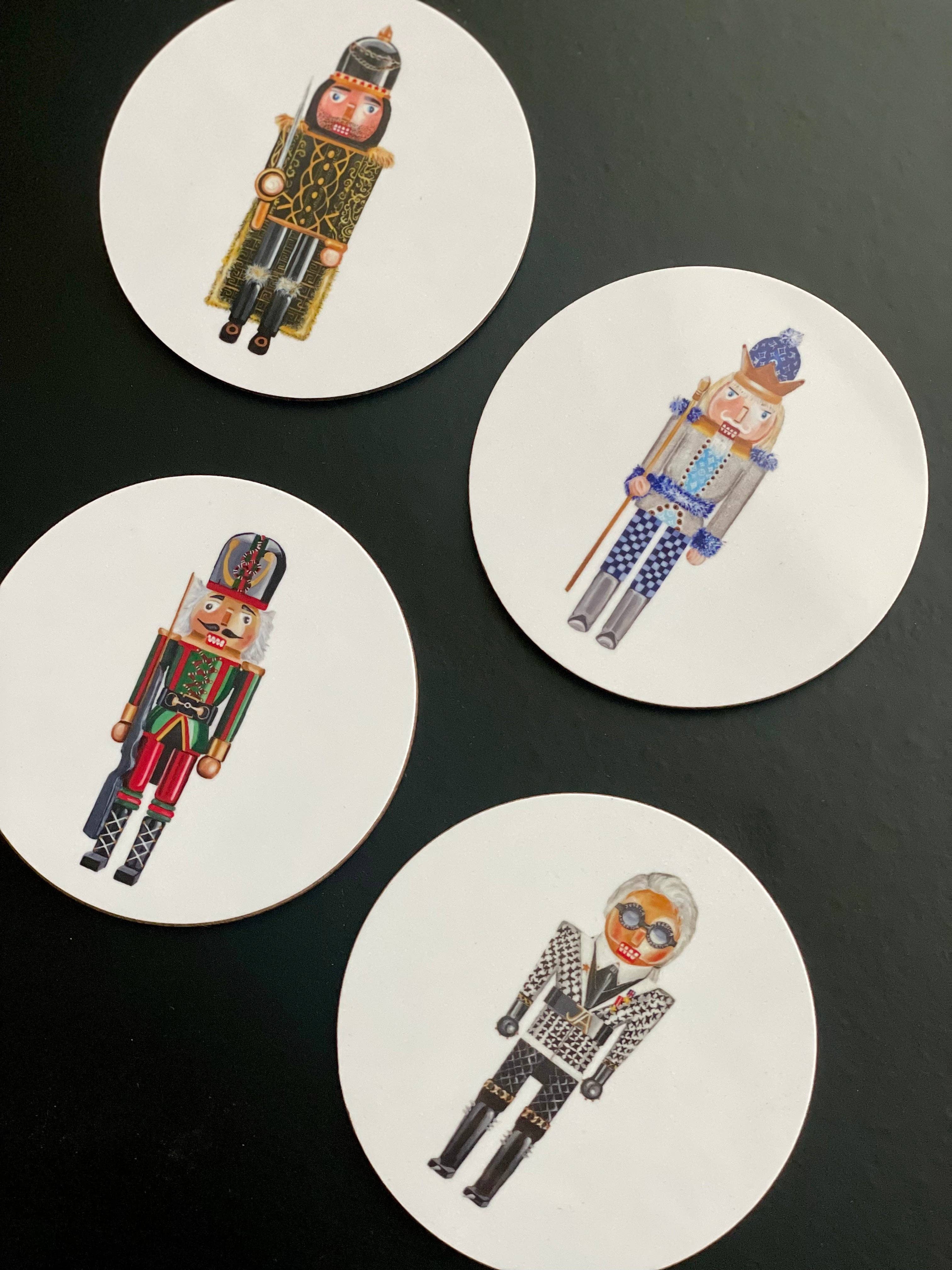 Jessica Anderton Designs Limited - Wholesale Coasters - Designer Nutcracker Coasters5