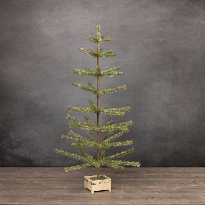 Ragon House - Wholesale Artificial Christmas tree - 48" GREEN FEATHER TREE1