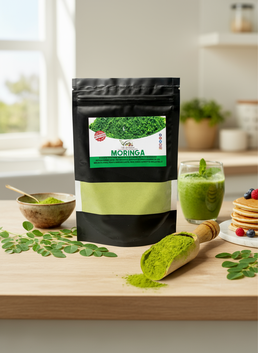 Cibobenessere - Wholesale Protein/Superfood Powder - Organic Moringa Powder4