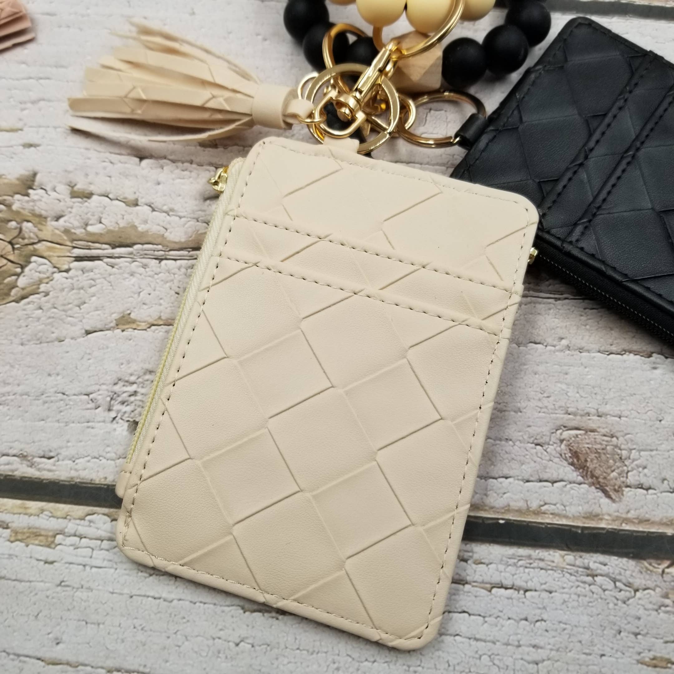 Treasure Wholesale – wholesale Wallet – Women's – Newly arrive diamond Bracelet Card Wallet Keychain3