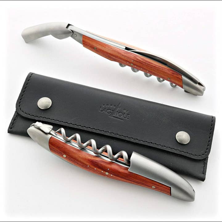 Forge de Laguiole Corkscrew Rosewood - Satin for wholesale by Laguiole Imports