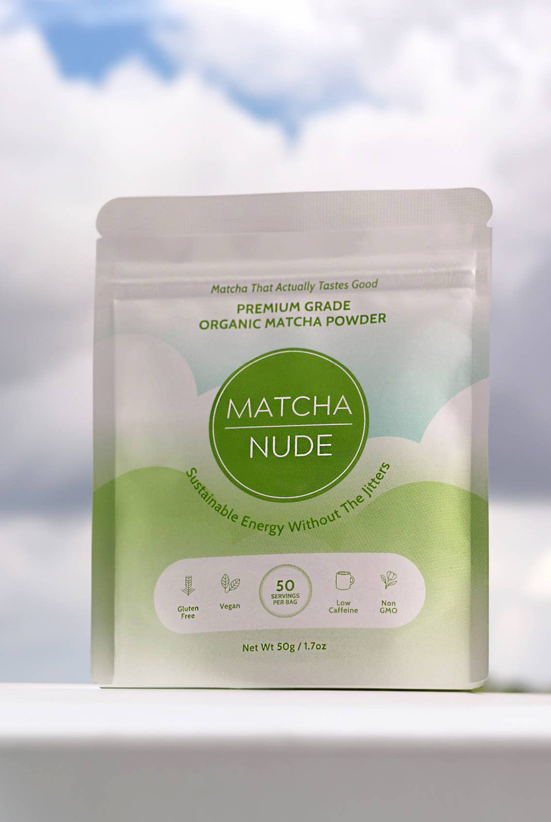 Matcha Nude - Wholesale Health/Detox Tea - Premium Organic Matcha – 50g (Min 6 Units)3