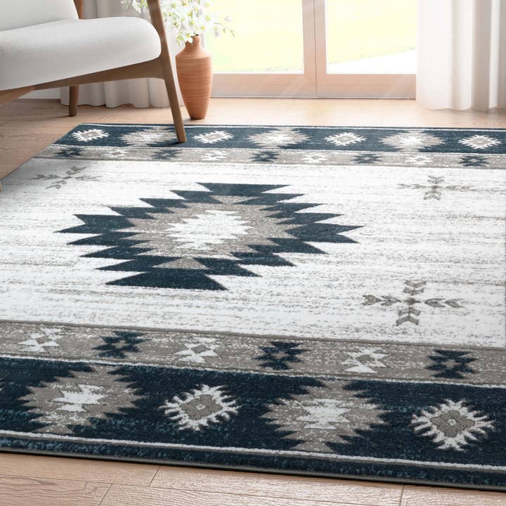 Rodrigo Southwestern Diamond Rug for wholesale by Well Woven