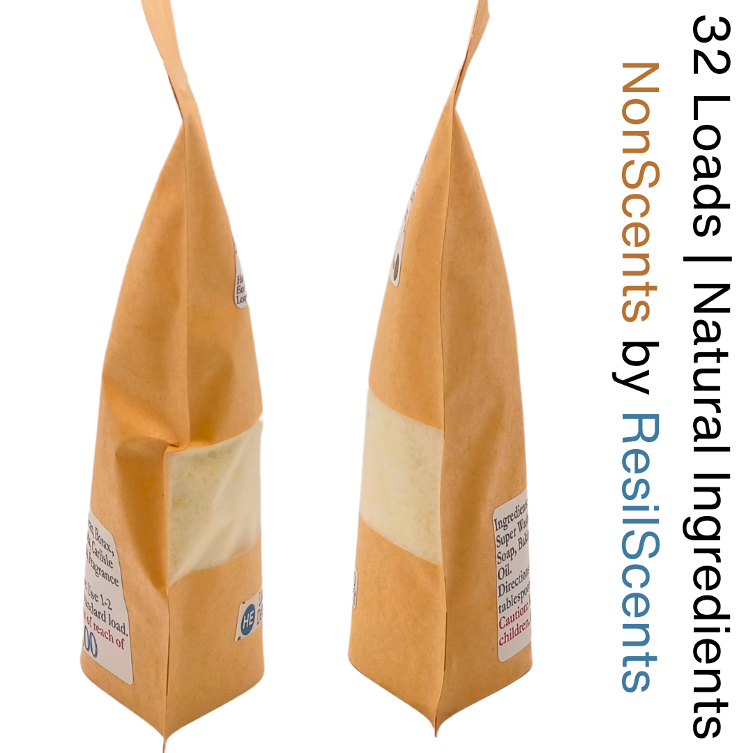 ResilScents WholeSale - Wholesale Laundry Detergent Powder/Pods - Unscented Laundry Detergent – A Pure, No-Fuss Option3
