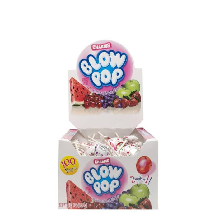 Majestic Wholesale - Wholesale Hard Candy - Charms Blow Pop, 100 ct GREAT STOCKING STUFFERS HOLIDAY