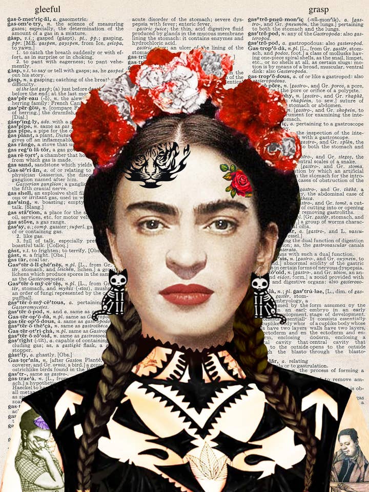 FTB FRIDA PRINT voor wholesale door ARTNWORDZ LLC