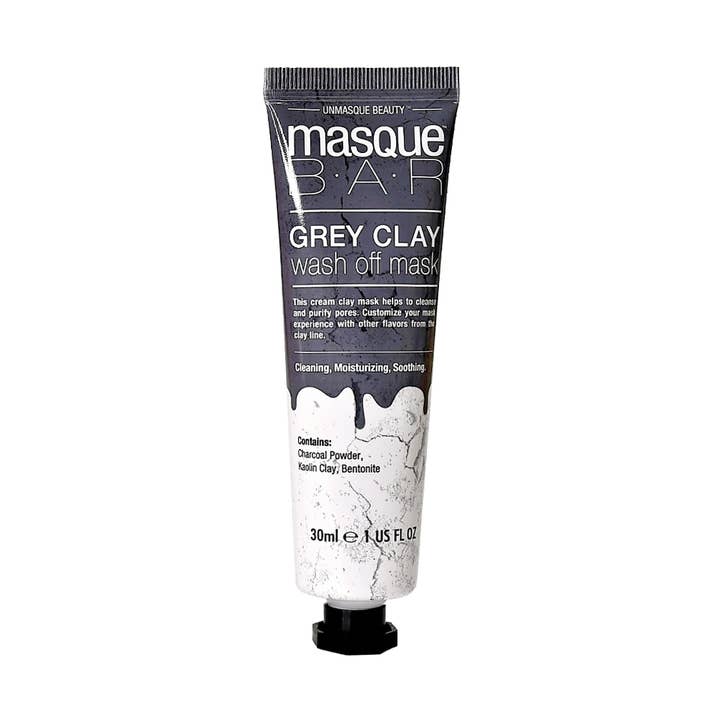 Grey Clay Peel-Off Mask - Tube for wholesale by Masquebar