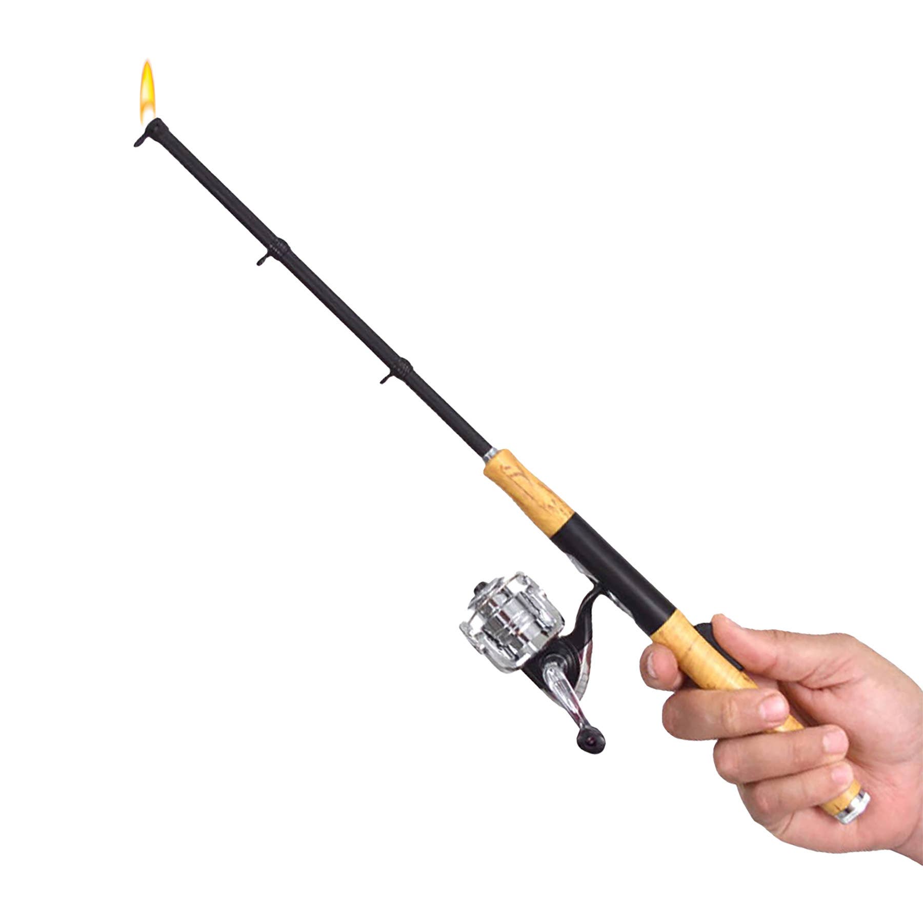 John Gibson Enterprises, Inc. - Wholesale Lighter - Open Face Fishing Pole BBQ Lighter7