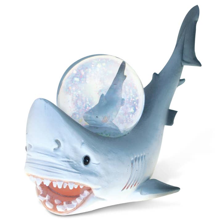 Cota Global - Wholesale Snow Globe - Wild Snow Globe - Shark (45Mm)