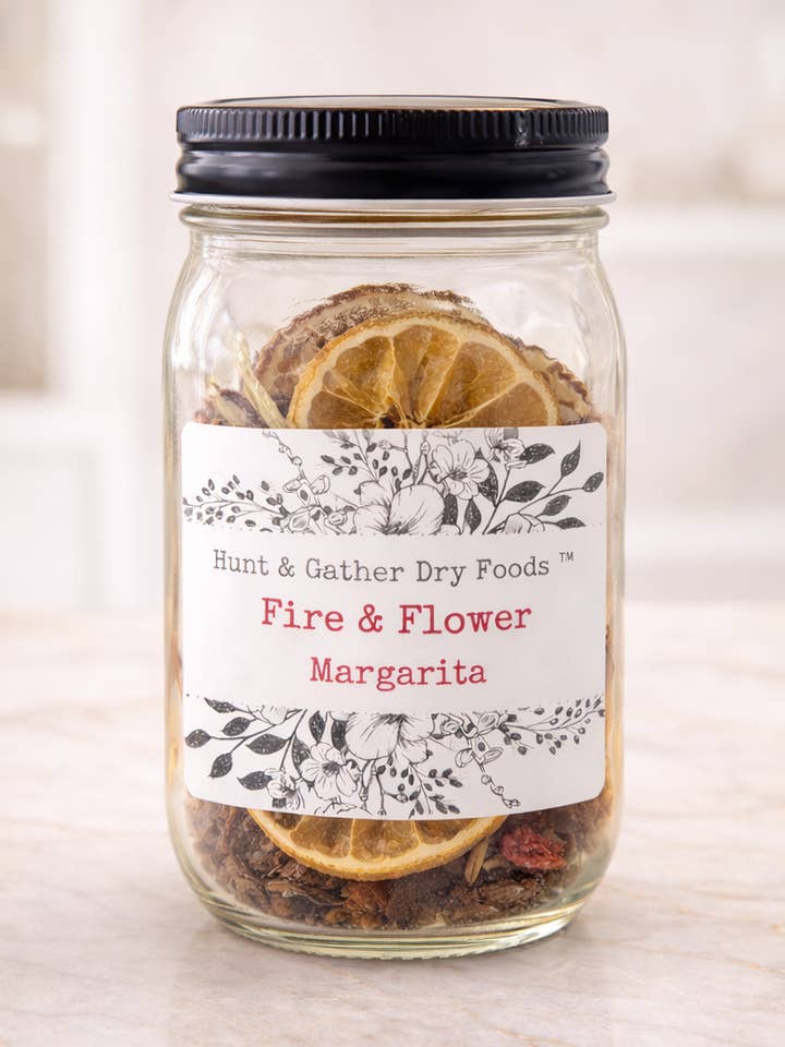 Fire & Flower Margarita Infusion Cocktail Kit for wholesale by Hunt and Gather Dry Foods