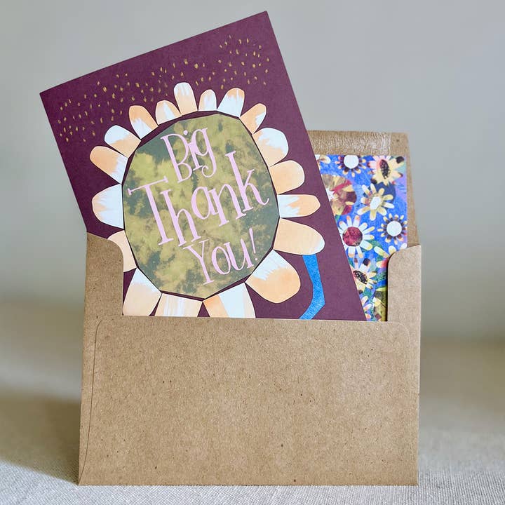 Renée Stramel - Wholesale Mother's Day Card - A7 Greeting Card • Big Thank You5