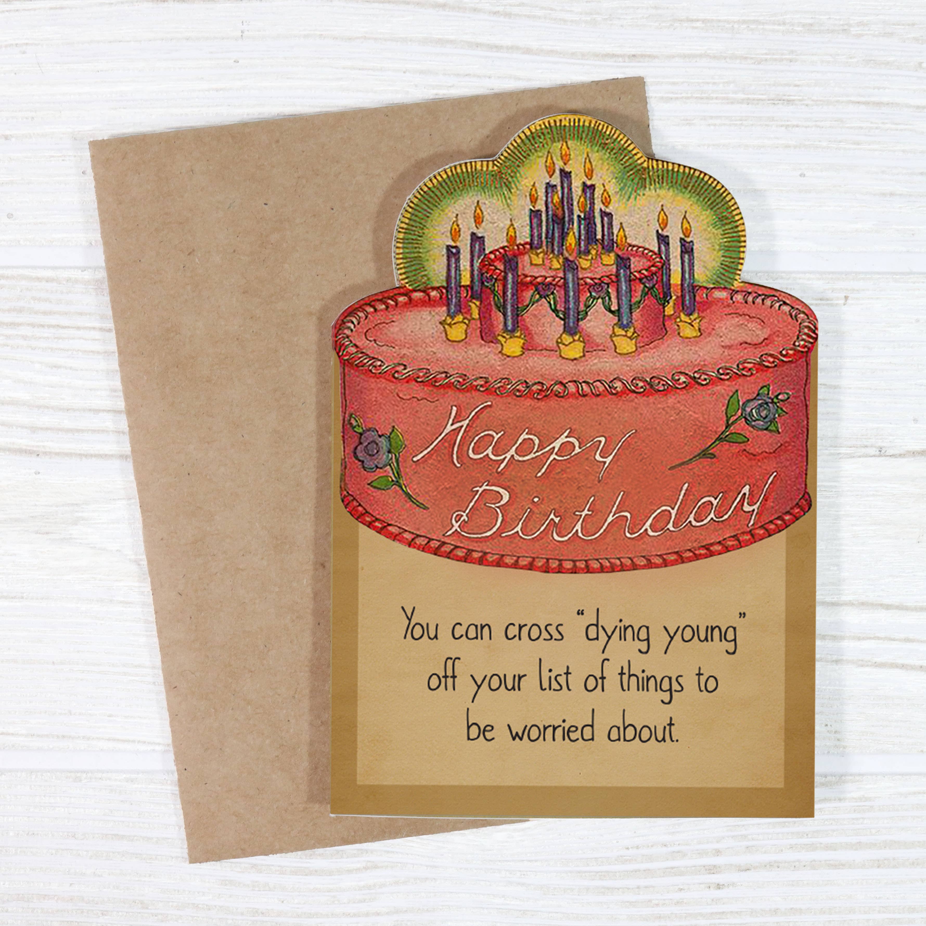 Bad Betty Greeting Co. - Wholesale Birthday Card - Funny Sarcastic Happy Birthday Card 1