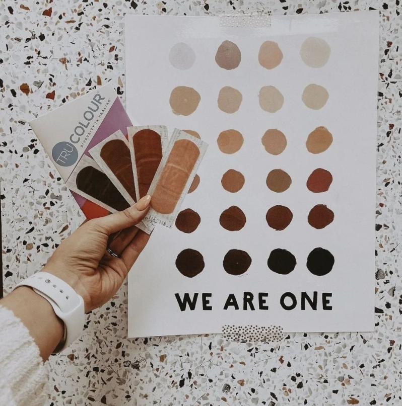 Tru-Colour Plasters – Großhandel Pflaster/Verbände – Tru-Colour Hautfarbene Pflaster in Dunkelbraun5