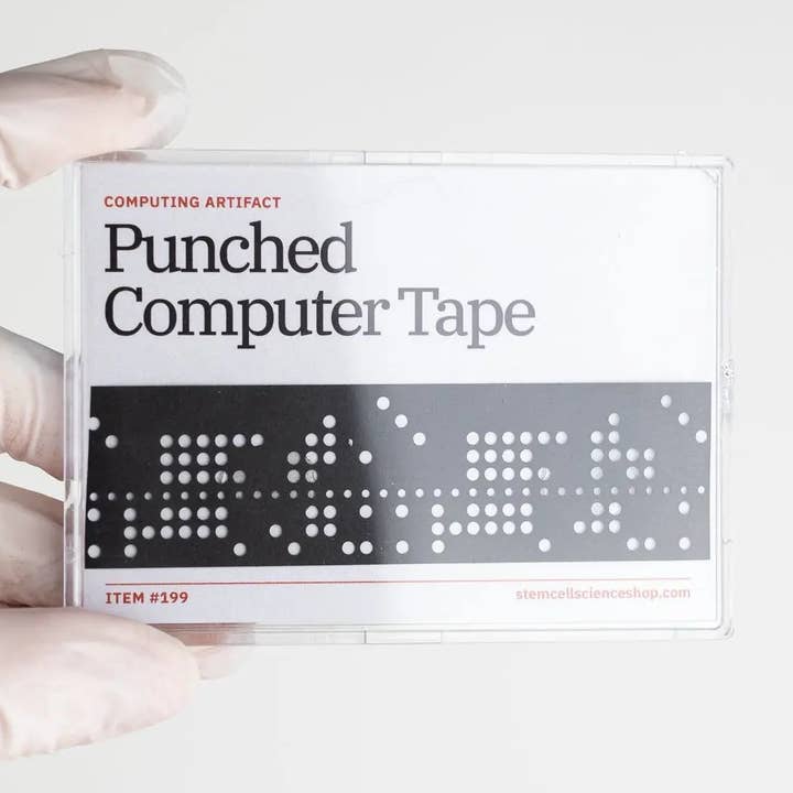 Stemcell Science Shop - Wholesale Decorative Tabletop Object - Punched Computer Tape Section0